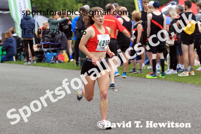 Senior womens Northern 4 Stage Relay, 2023 Northern 6 and 4 Stage Relays and Youngsters, Birkenhead Park, Wirral.  Photo: David T. Hewitson/Sports for All Pics